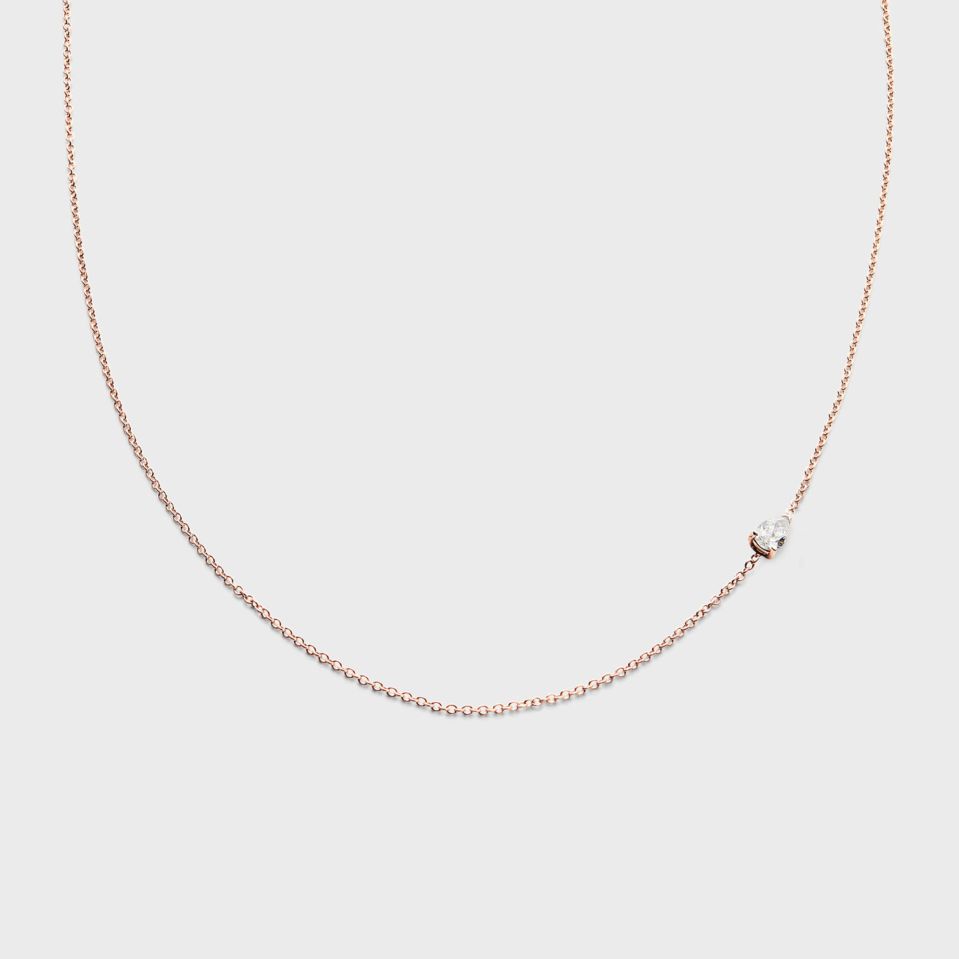 Petite Pear Necklace