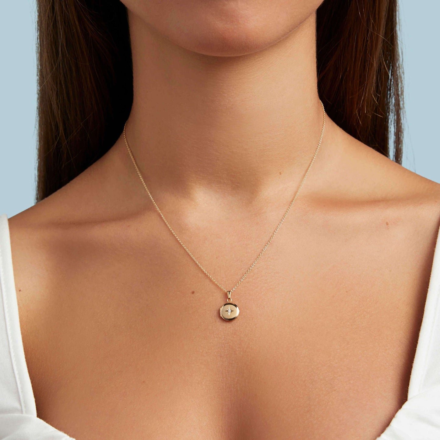 Round Love Me Locket