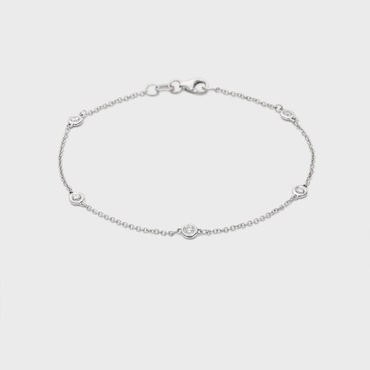 Diamond Station Bracelet