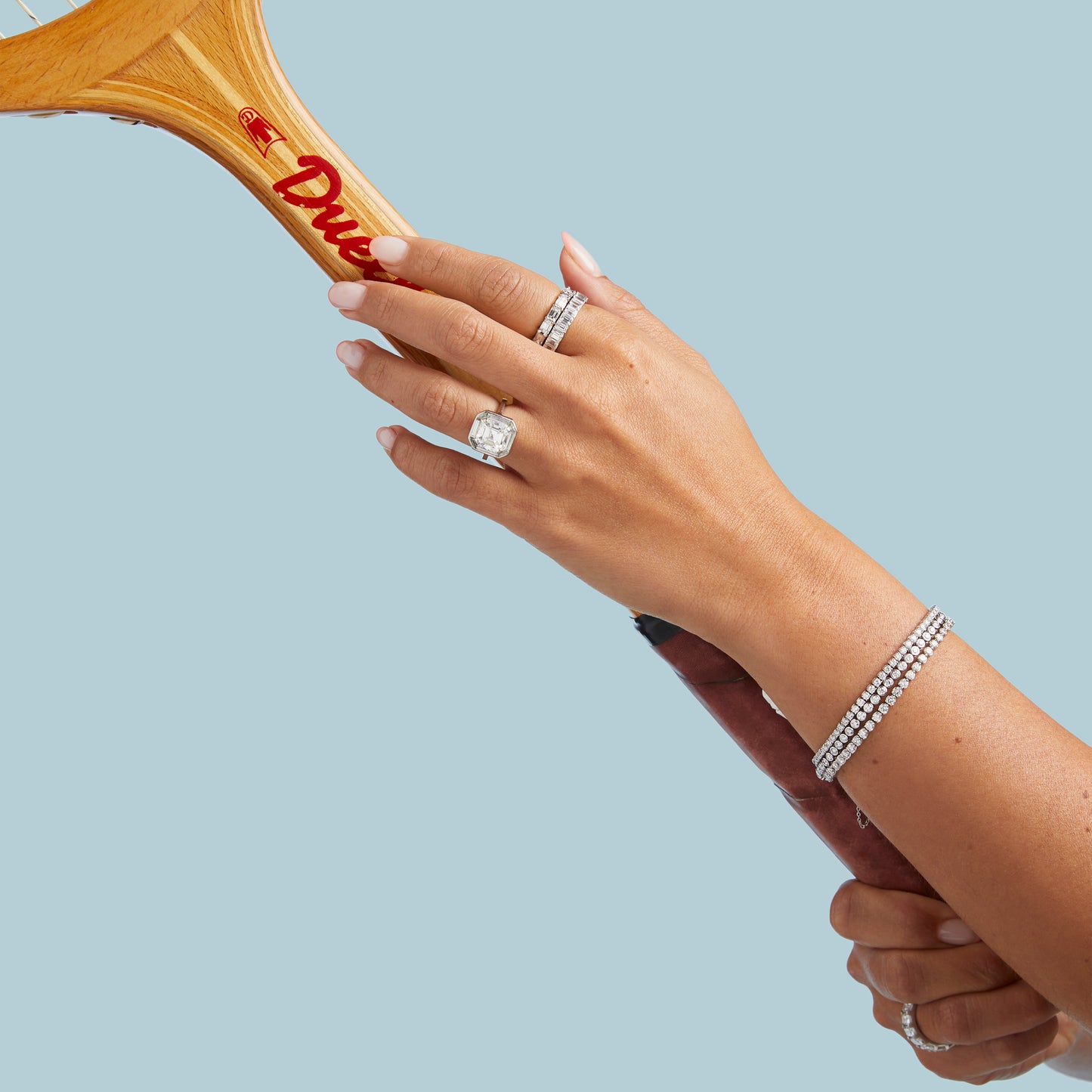 Bezel Set Tennis Bracelet