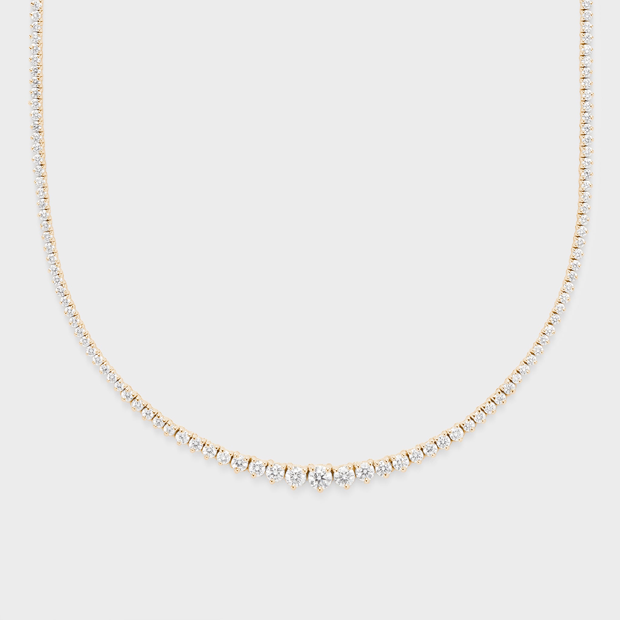Fine Diamond Necklace | Handmade in London | Mayfair Jewellers