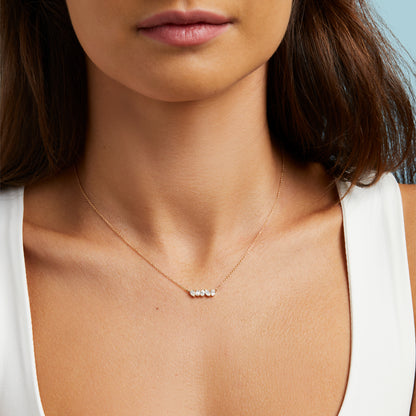 Mixed Fancy Shaped Diamond Necklace