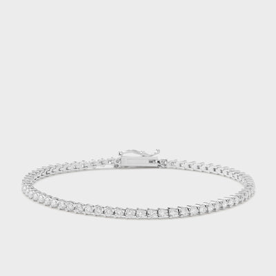 Defined Diamond Tennis Bracelet
