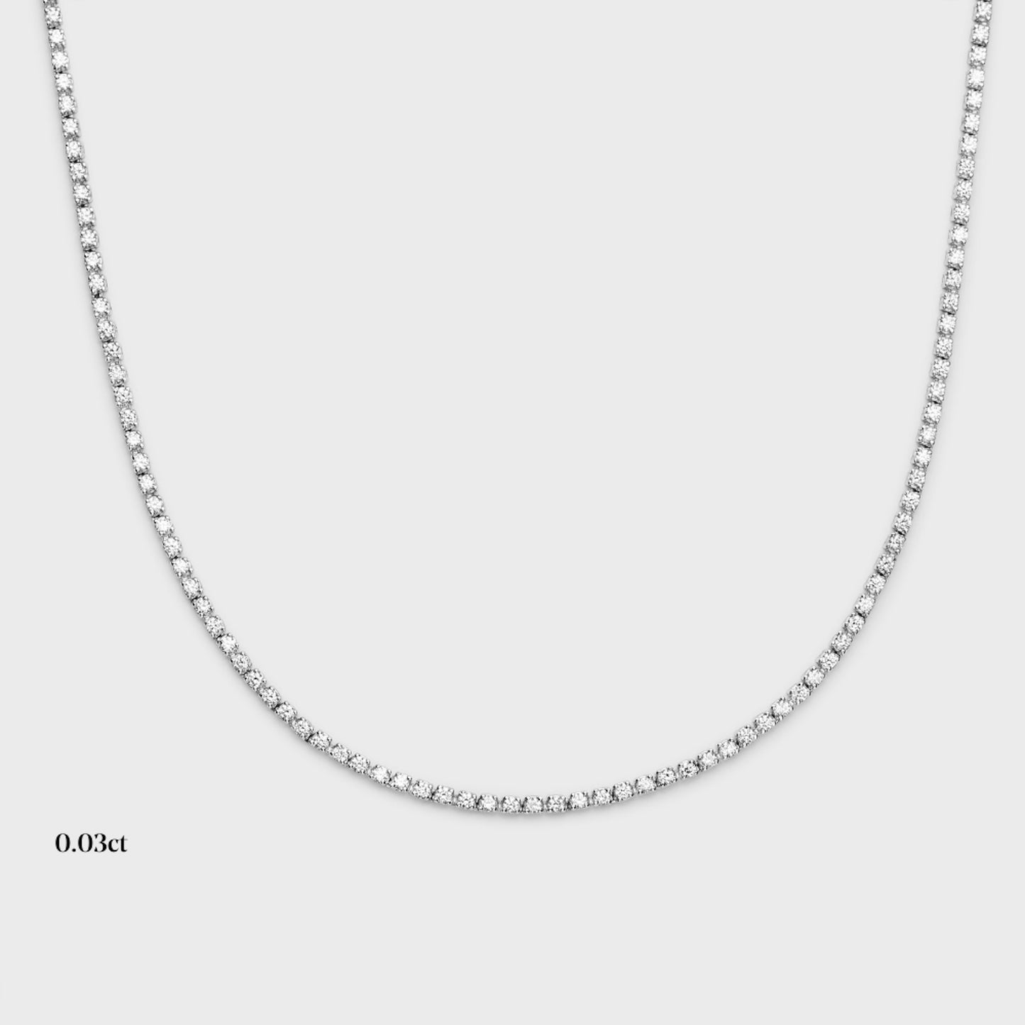Diamond Tennis Necklace