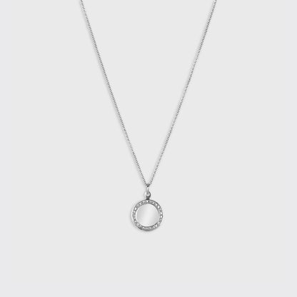 Diamond Disk Pendant